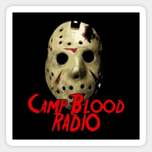Camp Blood Radio Friday the 13th Sticker